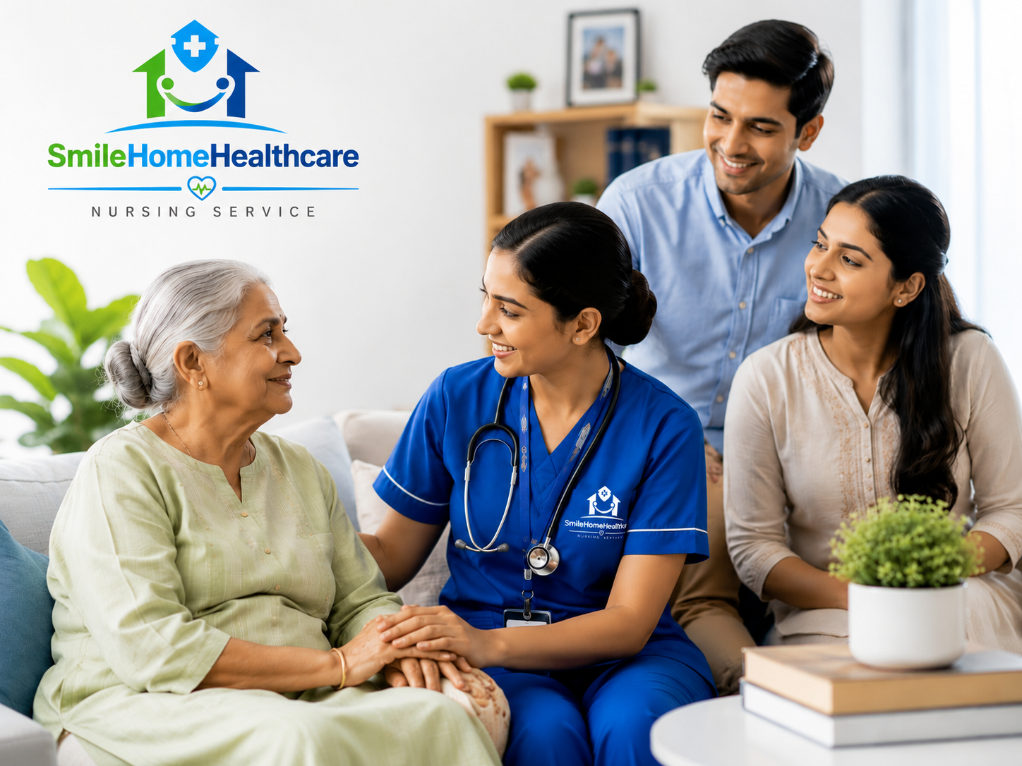 Smile Home Healthcare Nursing Service providing professional home healthcare in Lucknow