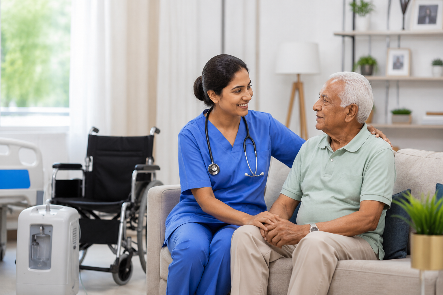 Smile Home Healthcare Services in Lucknow